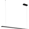 Avlånga Taklampor-Eglo Amontillado Taklampa 116cm LED 3000K 27W Svart