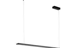 Avlånga Taklampor-Eglo Amontillado Taklampa 116cm LED 3000K 27W Svart