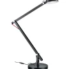 Skrivbordslampor-Trio Lighting Amsterdam Skrivbordslampa LED med klämma svart