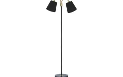 Klassiska Golvlampor|Golvläslampor < PR Home Amy Golvlampa 150cm Svart/Guld