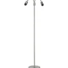 Klassiska Golvlampor|Golvfötter-PR Home Amy Tvåarmad Golvfot 150cm Krom