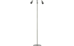 Klassiska Golvlampor|Golvfötter-PR Home Amy Tvåarmad Golvfot 150cm Krom