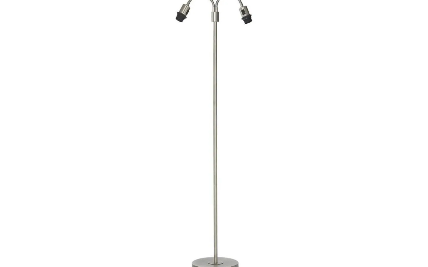 Klassiska Golvlampor|Golvfötter-PR Home Amy Tvåarmad Golvfot 150cm Krom