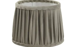 Plisserade Lampskärmar-Hallbergs Anastacia Plisserad Lampskärm Ø35cm Mörkrost