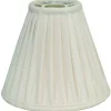 Takskärmar < Hallbergs Anastacia Plisserad Takskärm Ø45cm Offwhite