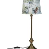 Bordslampor-PR Home Andrea Bordslampa 53cm Antikmässing/Blå