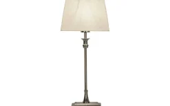 Bordslampor < Aneta Anette Bordslampa 55cm Silver/Vit