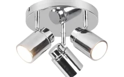 Badrumslampor Tak-Trio Lighting Angelo H2O Spotlight 3-delad GU10 krom IP44