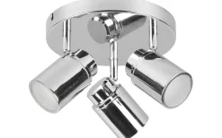 Badrumslampor Tak-Trio Lighting Angelo H2O Spotlight 3-delad GU10 krom IP44