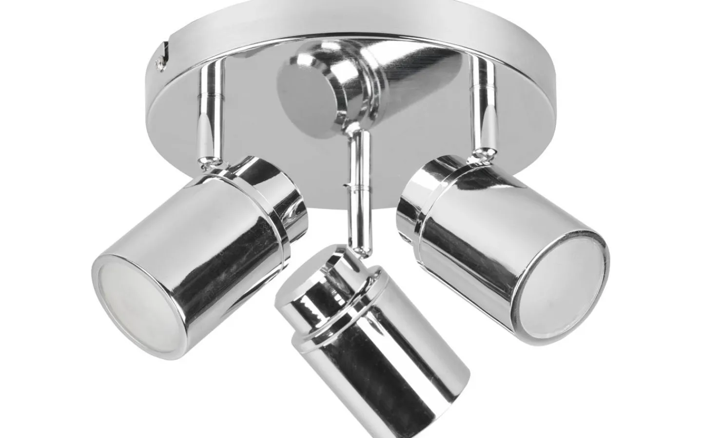 Badrumslampor Tak-Trio Lighting Angelo H2O Spotlight 3-delad GU10 krom IP44