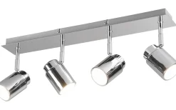 Badrumslampor Tak-Trio Lighting Angelo H2O Spotlight 4-delad GU10 krom IP44
