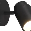 Badrumslampor Vägg-Trio Lighting Angelo H2O Spotlight GU10 mattsvart IP44