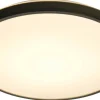 Plafonder-Aneta Anillo Plafond 40cm LED 18W 3000K Svart