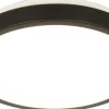 Plafonder-Aneta Anillo Plafond 30cm LED 12W 3000K Svart