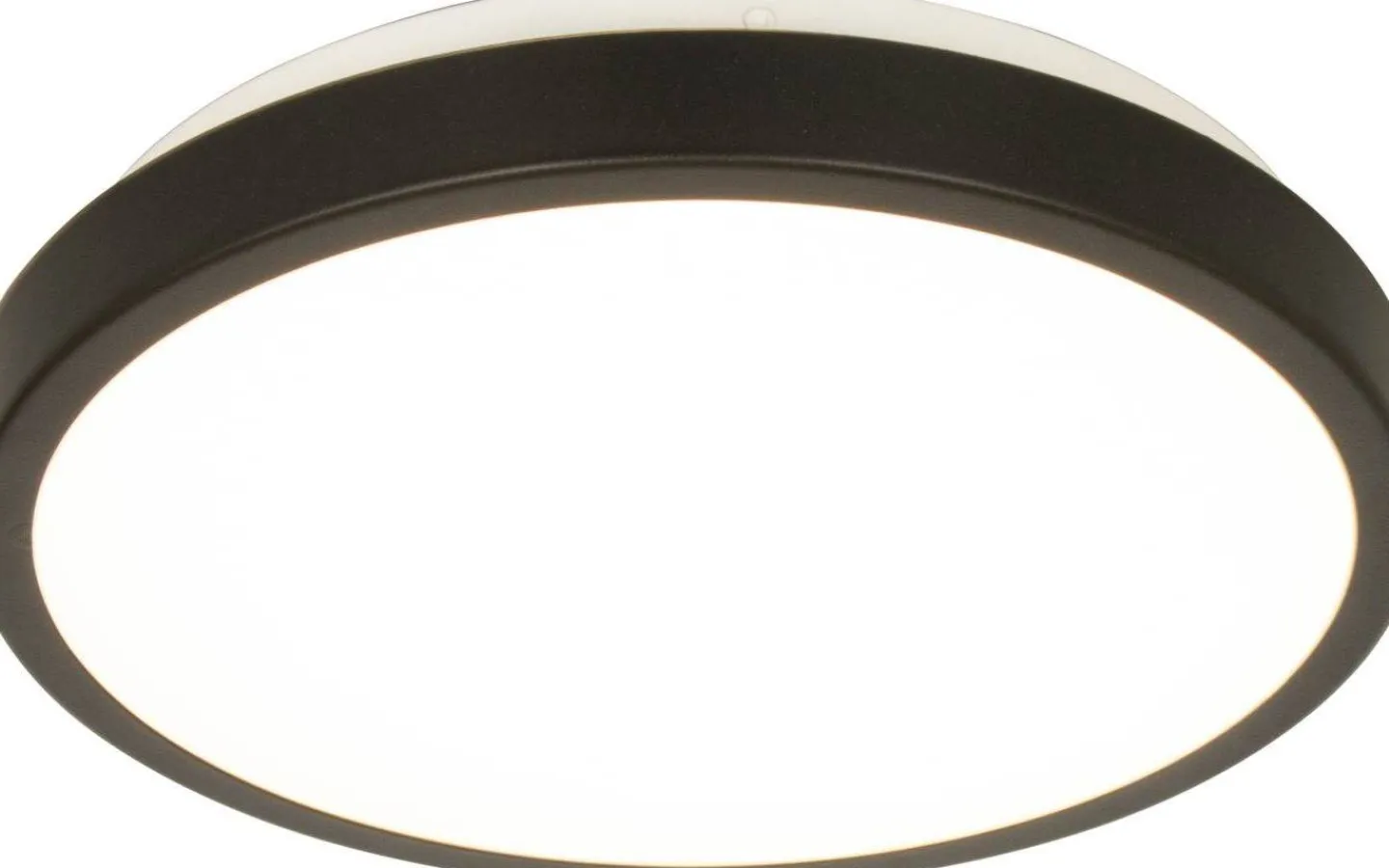 Plafonder-Aneta Anillo Plafond 30cm LED 12W 3000K Svart