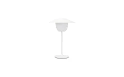 Uppladdningsbara Lampor Inomhus < Blomus Ani Mini LED-lampa 21,5 cm Vit
