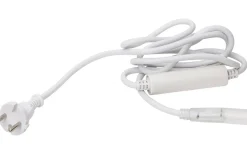 230V Led Ropelight|230V Led Ropelight-Star Trading Anslutningskabel för LED-Ropelight, Inomhus, 180cm