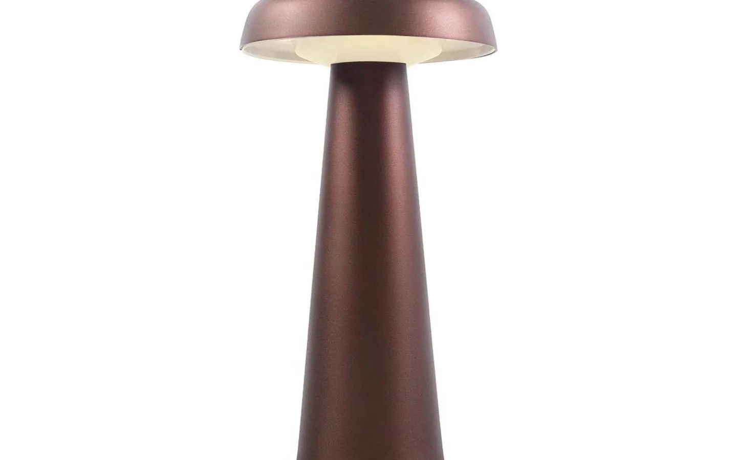 Uppladdningsbara Lampor Utomhus|Uppladdningsbara Lampor Utomhus-Design for the people Arcello Uppladdningsbar Bordslampa 25cm Bränd Mässing IP54