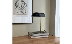 Skrivbordslampor < Dyberg Larsen Arch Skrivbordslampa 36cm Mattsvart/Mässing
