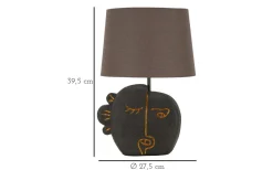 Bordslampor-Mauro Ferretti Arco Bordslampa 39,5cm Brun