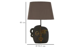 Bordslampor < Mauro Ferretti Arco Bordslampa 46cm Brun