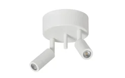 Runda Takspotlights|Takspot Med 2 Lampor < ArmaturHantverk Arholma Takspotlight LED 2x3W 2700K Vit