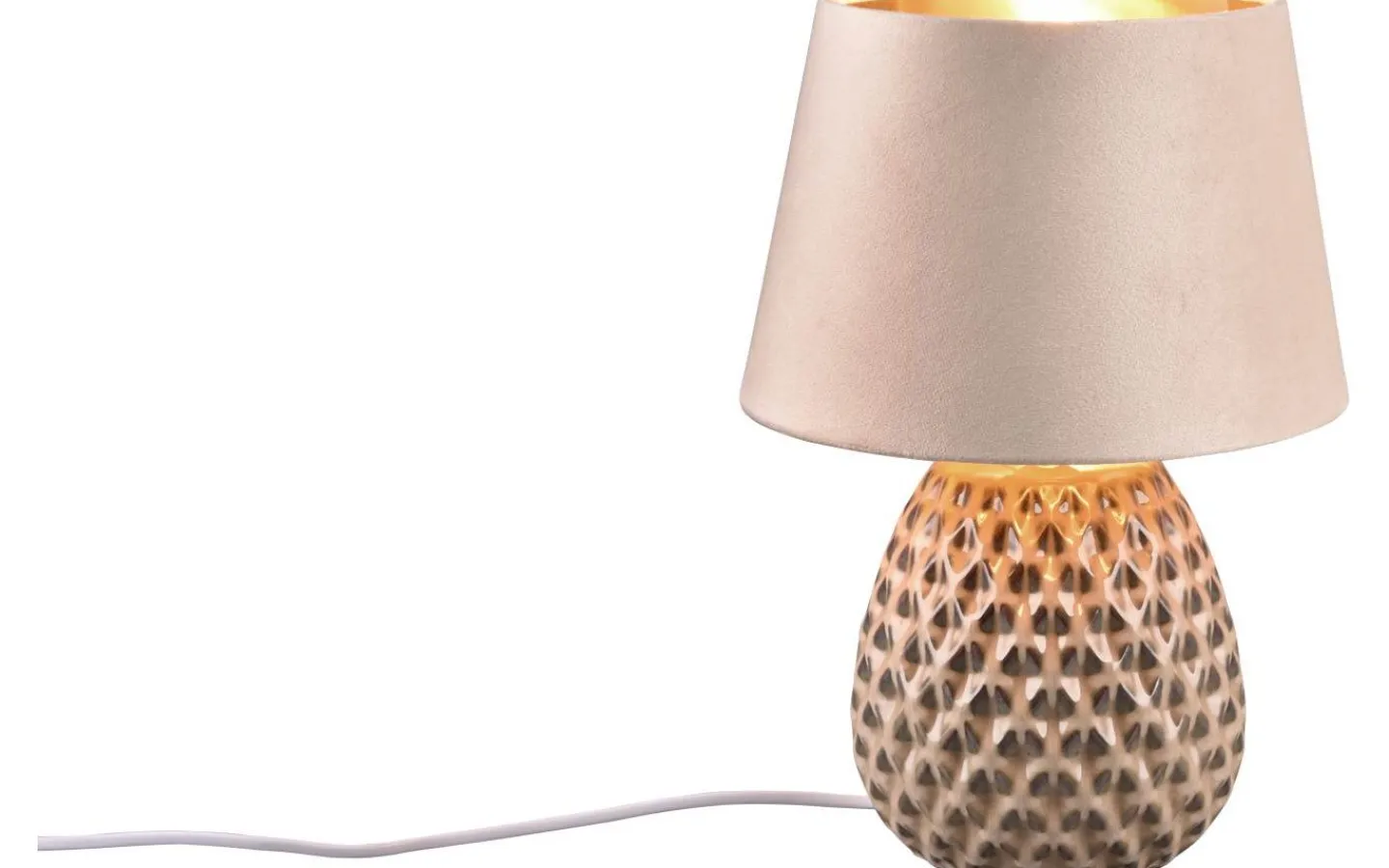 Bordslampor < Reality Ariana Bordslampa 35cm E14 beige