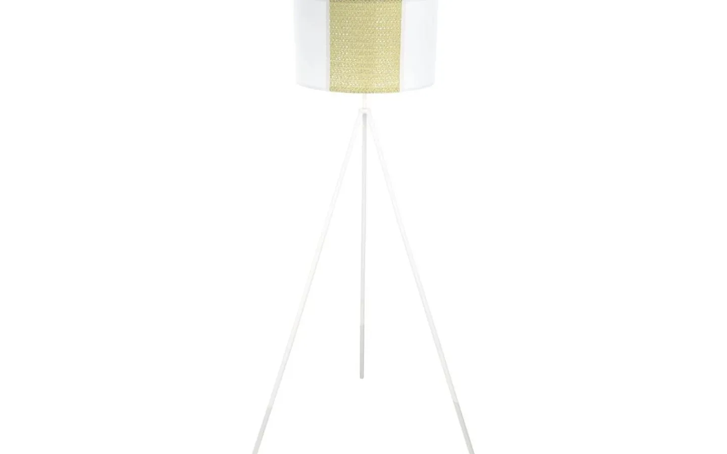 Golvlampor-Eglo Arnhem Golvlampa 151cm Vit/Beige