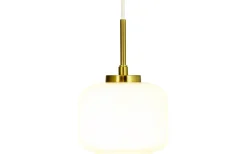 Fönsterlampor < Dyberg Larsen Arp D15 Fönsterlampa 15cm Opal/Mässing