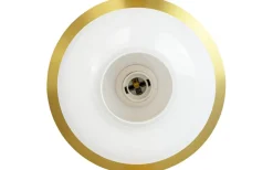 Plafonder < Dyberg Larsen Arp Plafond 25cm Opal/Mässing