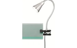 Klämlampor-Reality Arras Klämlampa LED grå