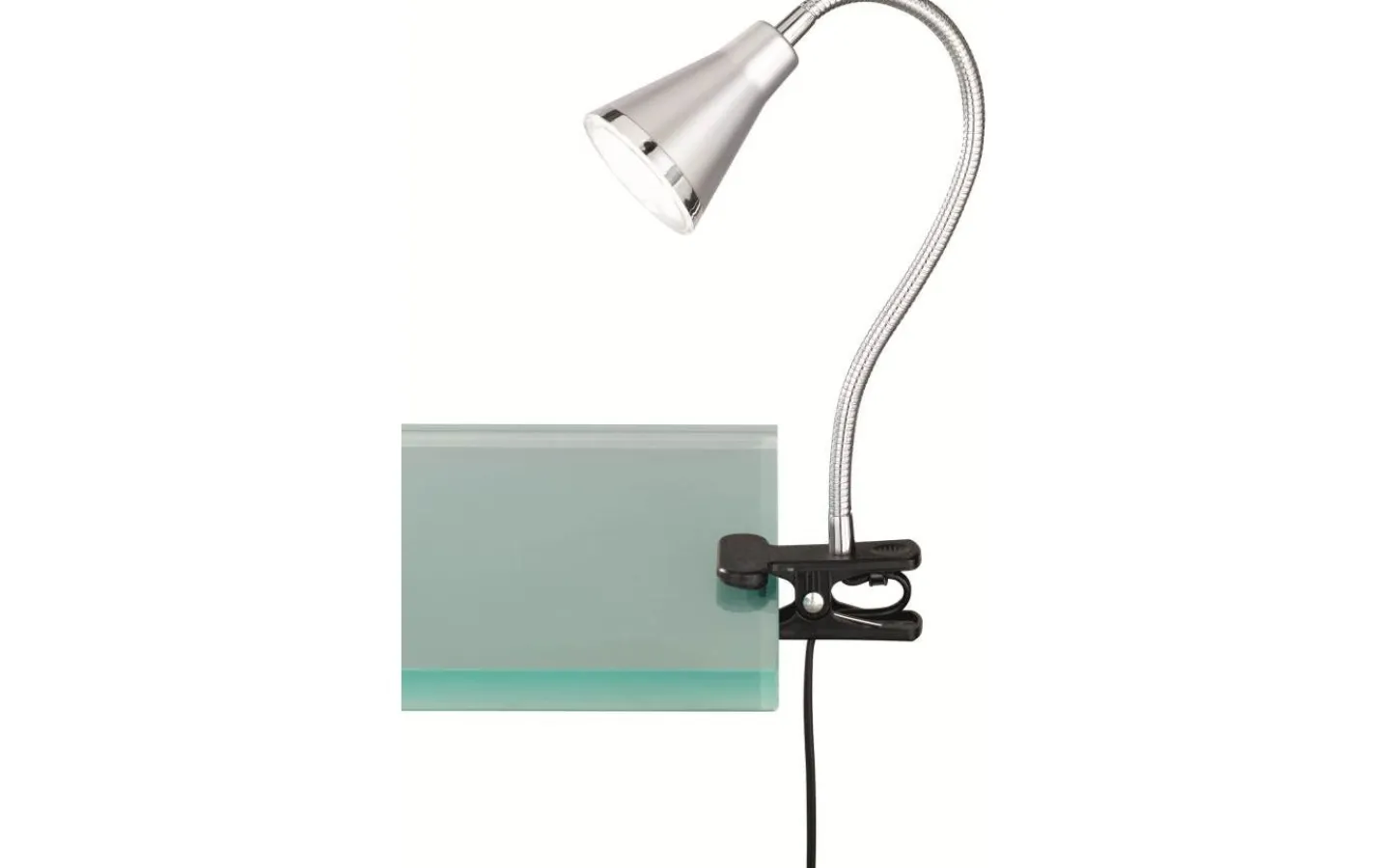 Klämlampor-Reality Arras Klämlampa LED grå