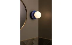Badrumslampor Vägg|Badrumslampor Tak < Globen Lighting Art Deco Vägglampa/Plafond Blå/Vit IP44