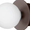 Badrumslampor Vägg|Badrumslampor Tak < Globen Lighting Art Deco Vägglampa/Plafond Bronze/Vit IP44