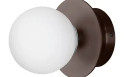 Badrumslampor Vägg|Badrumslampor Tak < Globen Lighting Art Deco Vägglampa/Plafond Bronze/Vit IP44
