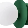 Badrumslampor Vägg|Badrumslampor Tak < Globen Lighting Art Deco Vägglampa/Plafond Grön/Vit IP44