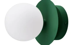Badrumslampor Vägg|Badrumslampor Tak < Globen Lighting Art Deco Vägglampa/Plafond Grön/Vit IP44