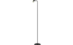Golvläslampor < Oriva Artemis Golvlampa 145cm Svart/Guld