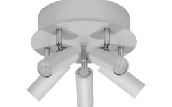Runda Takspotlights|Takspot Med Minst 4 Lampor-Oriva Artemis Takspotlight 27cm Vit