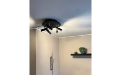 Hall & Trappa|Runda Takspotlights < Aneta Artic Takspotlight 40cm LED 5x6W 3000K Svart