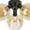 Plafonder-Markslojd Artis Plafond 40cm Amber/Svart