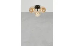 Plafonder-Markslojd Artis Plafond 40cm Amber/Svart
