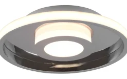 Badrumslampor Tak-Trio Lighting Ascari H2O Plafond LED 30cm krom IP44