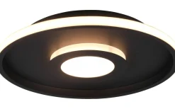 Badrumslampor Tak-Trio Lighting Ascari H2O Plafond LED 40cm mattsvart IP44