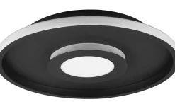 Badrumslampor Tak-Trio Lighting Ascari H2O Plafond LED 40cm mattsvart IP44