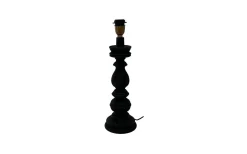 Lampfötter-Hallbergs Ashford Lampfot 48cm Antik Svart