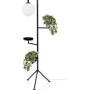 Vardagsrum|Golvlampor < Globen Lighting Astoria Golvlampa 153cm G9 Svart