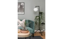 Vardagsrum|Golvlampor < Globen Lighting Astoria Golvlampa 153cm G9 Svart