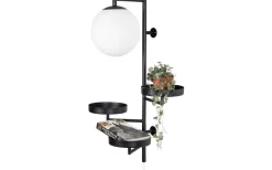 Vardagsrum|Lampetter-Globen Lighting Astoria Vägglampa 62cm G9 Svart