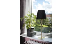 Vardagsrum|Lampfötter-Globen Lighting Astrid Lampfot 41cm E14 Borstad Mässing